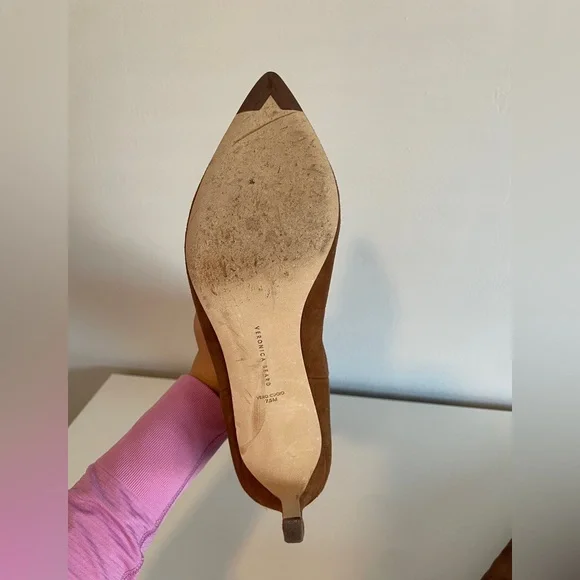 Knee high Veronica Beard boots. Size 7.5. Kitten heel. - Picture 4 of 8